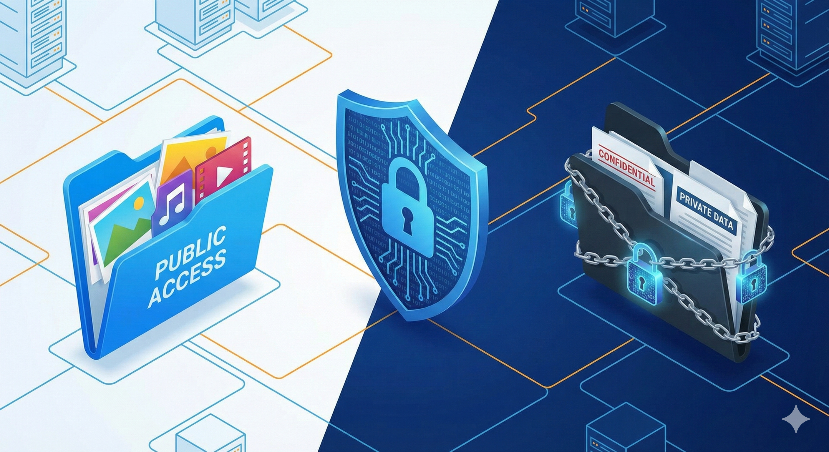 drupal s3fs public private access